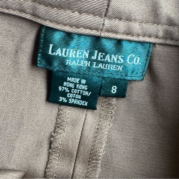 Ralph Lauren “Lauren Jeans Co.” vintage 90’s y2k khaki pencil skirt ❤️ - Picture 6 of 7